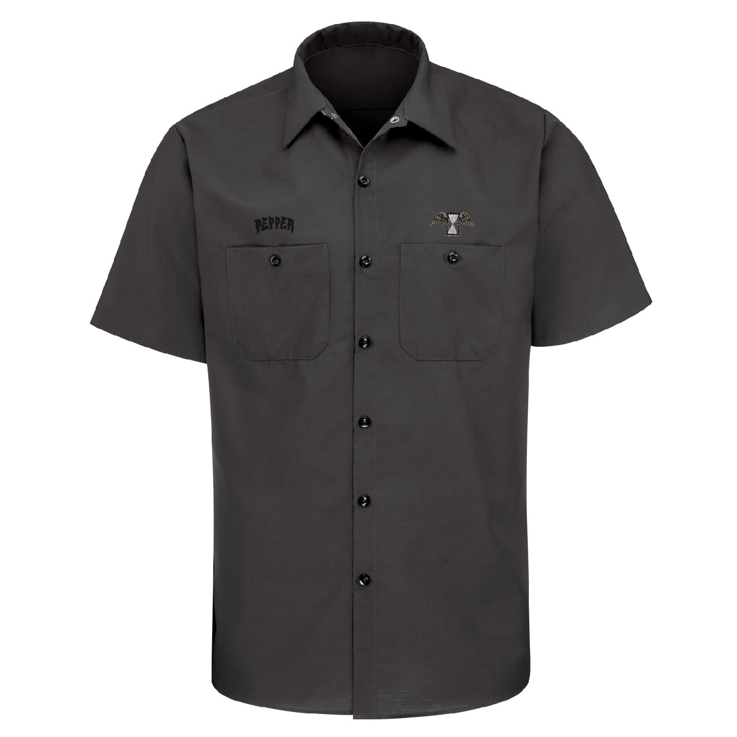 Pepper Andrew Allen Work Shirt Grey