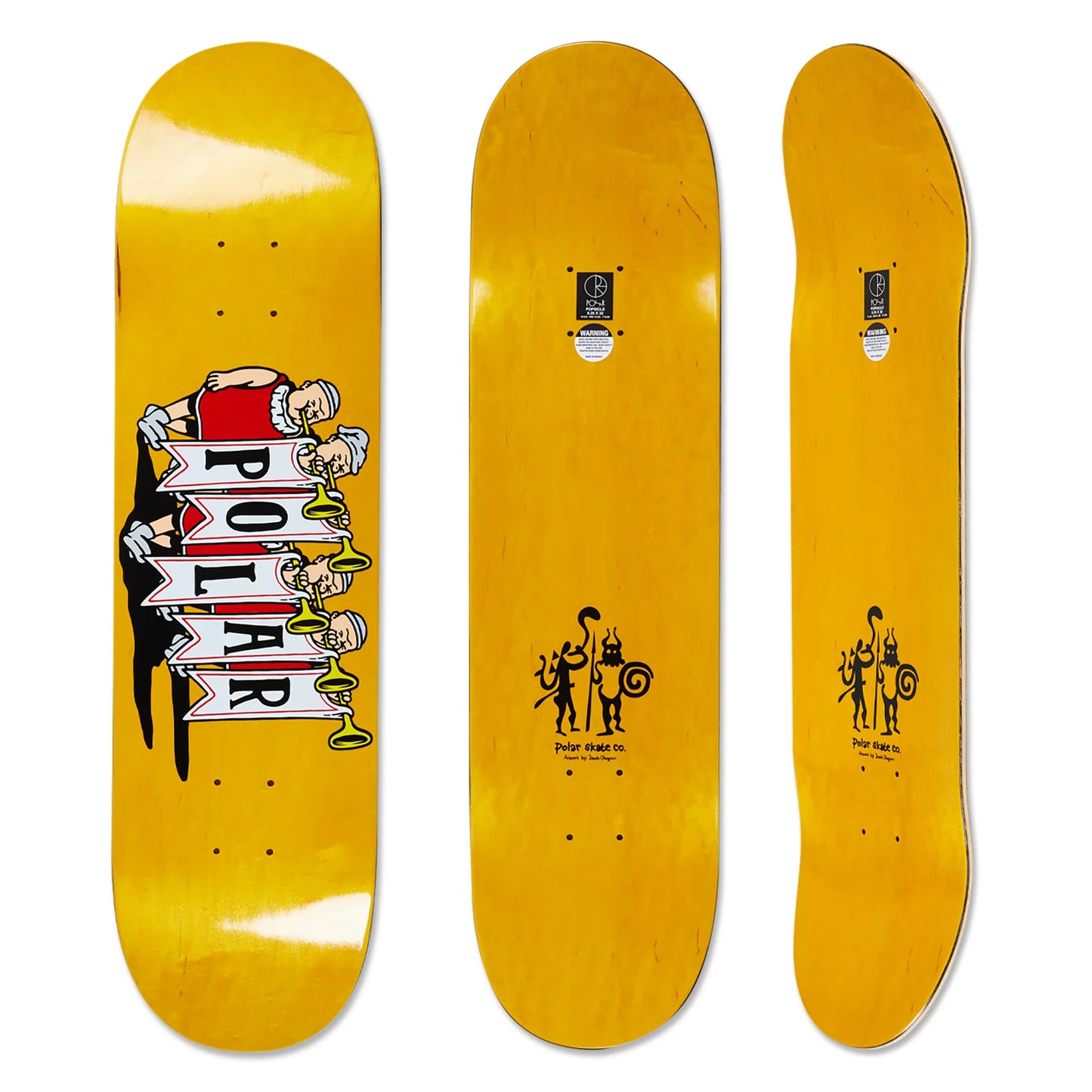 Polar Team Model Trumpets Deck 8.25"