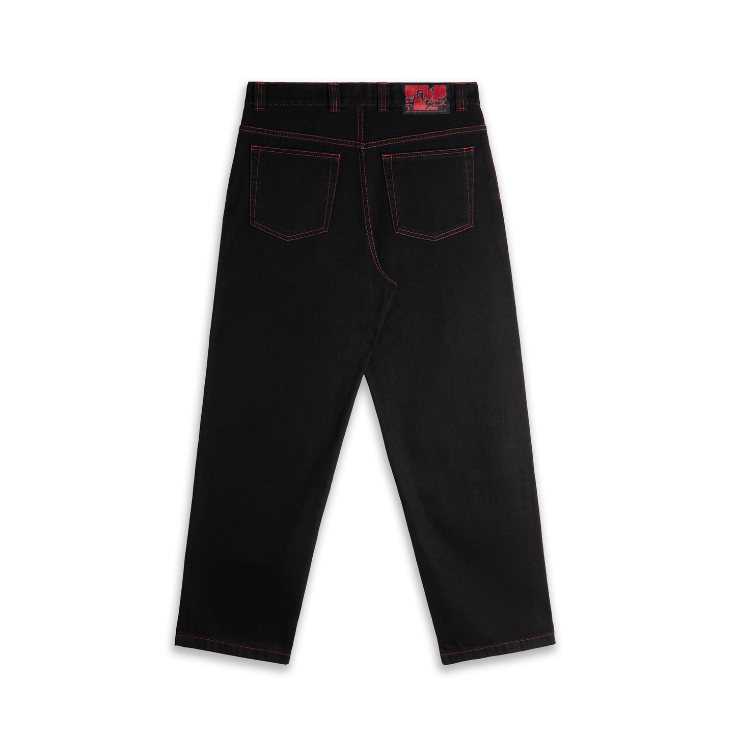 Polar 93 Pants | Apocalypse Nun - Black/Red
