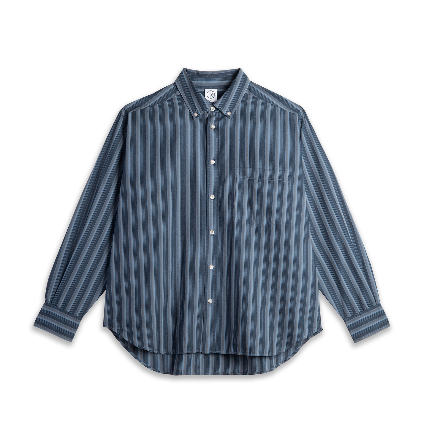 Polar Ben LS Shirt - Blue Stripe