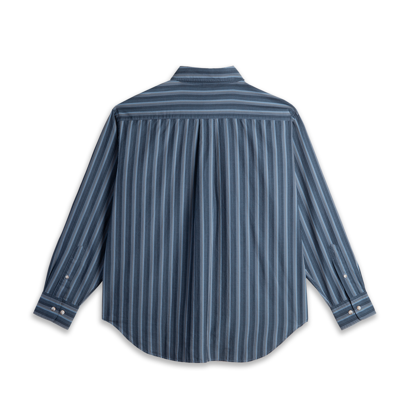 Polar Ben LS Shirt - Blue Stripe