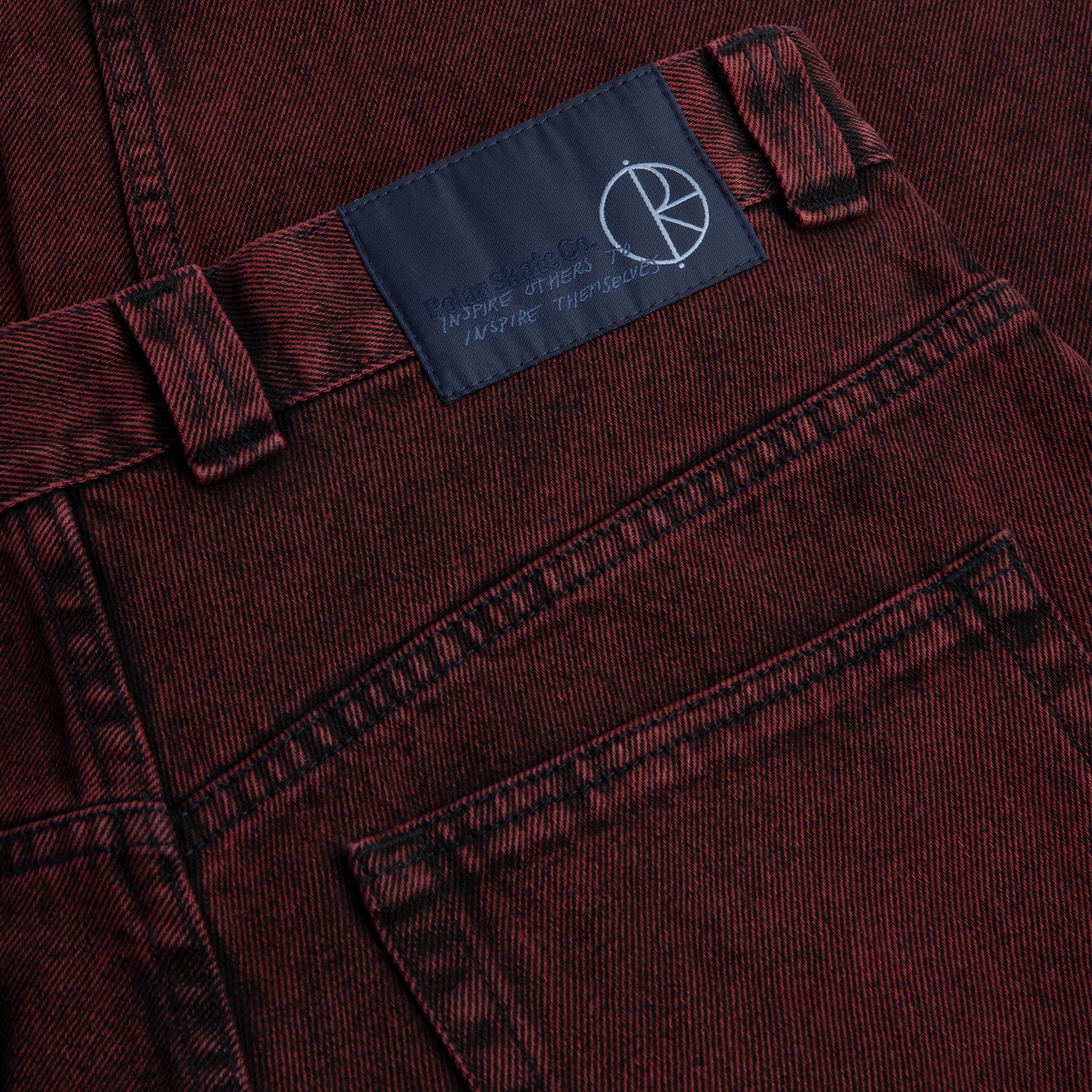 Polar Big Boy Pants - Red Black