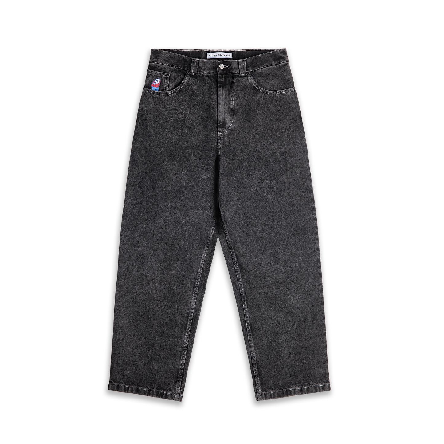 Polar Big Boy Pants - Silver Black OG