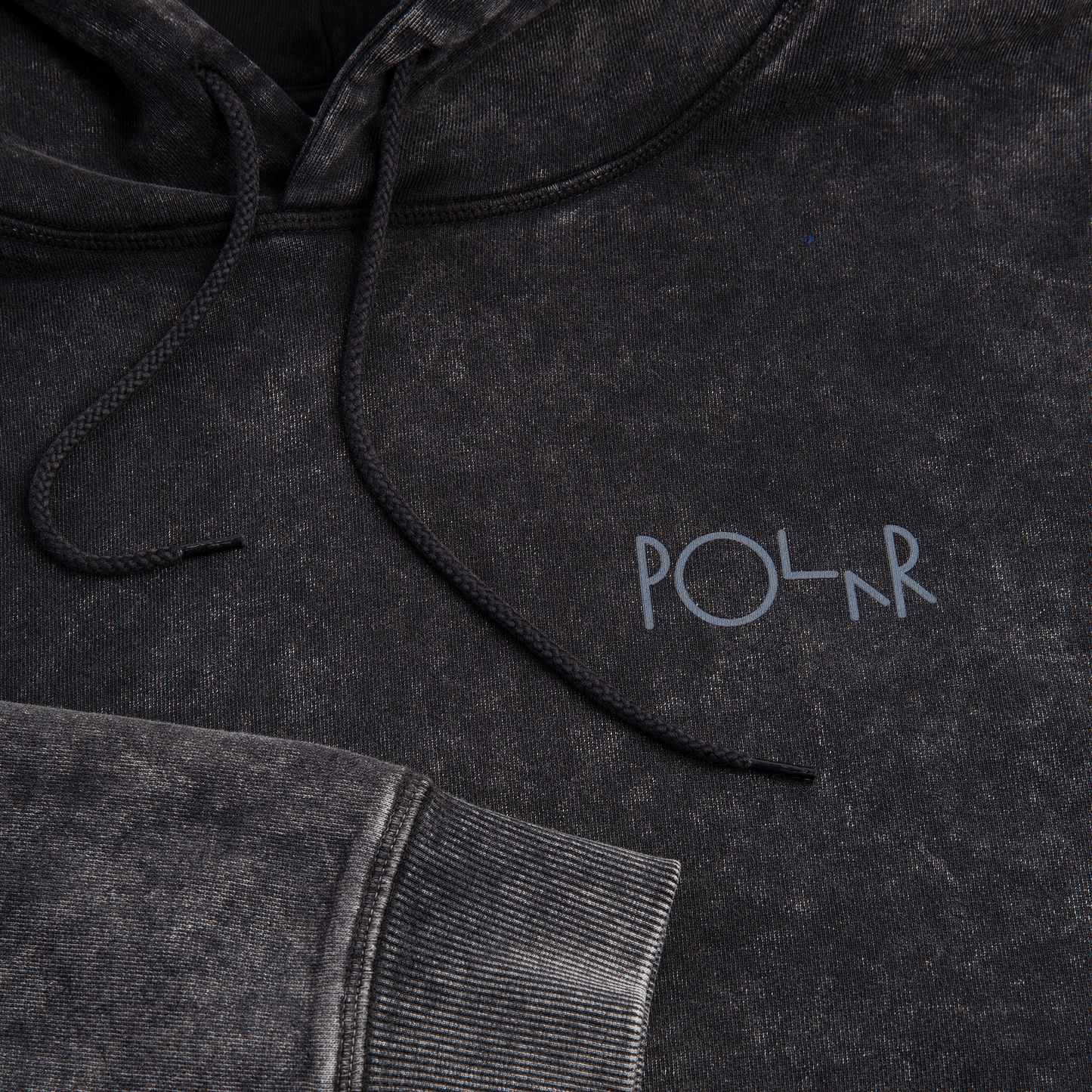 Polar Fade Frank Hoodie - Black