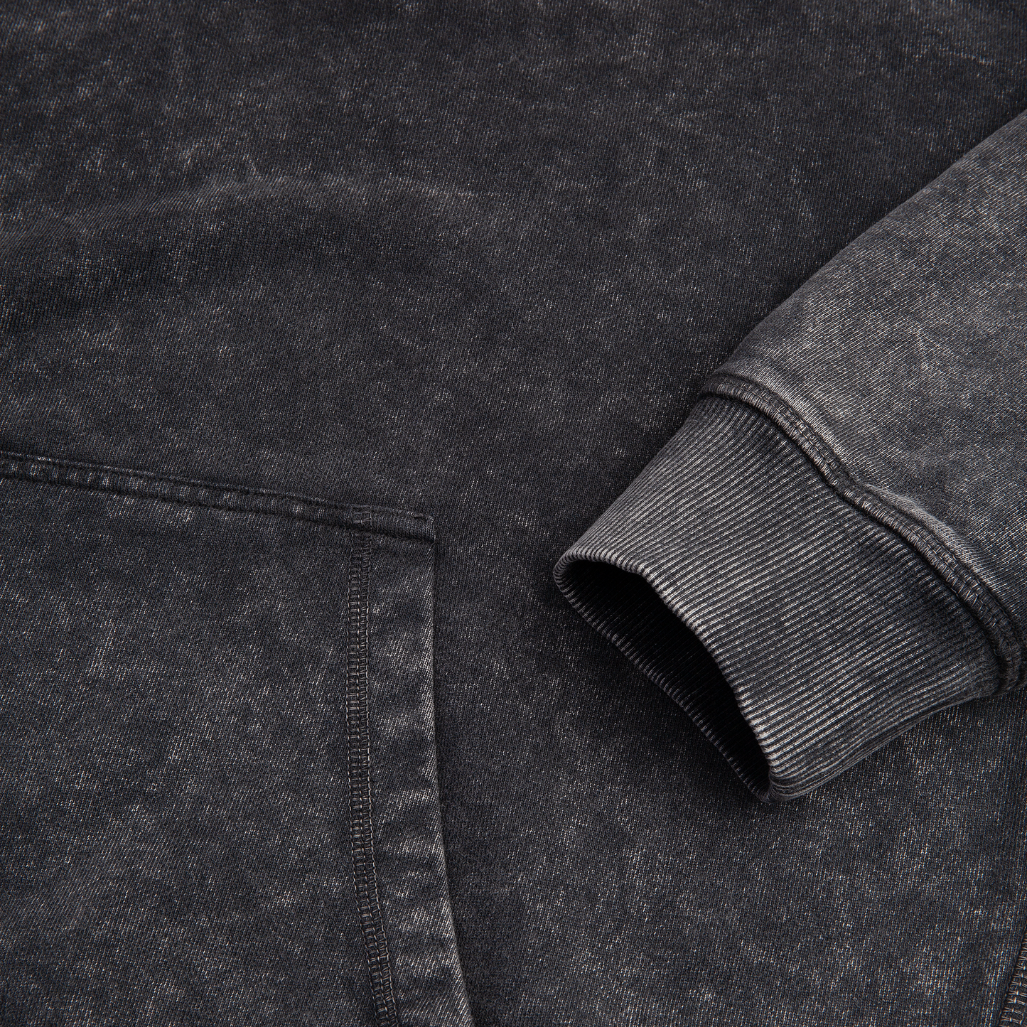Polar Fade Frank Hoodie - Black