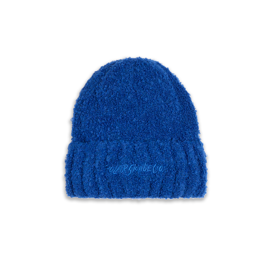 Polar Fluff Beanie - Egyptian Blue
