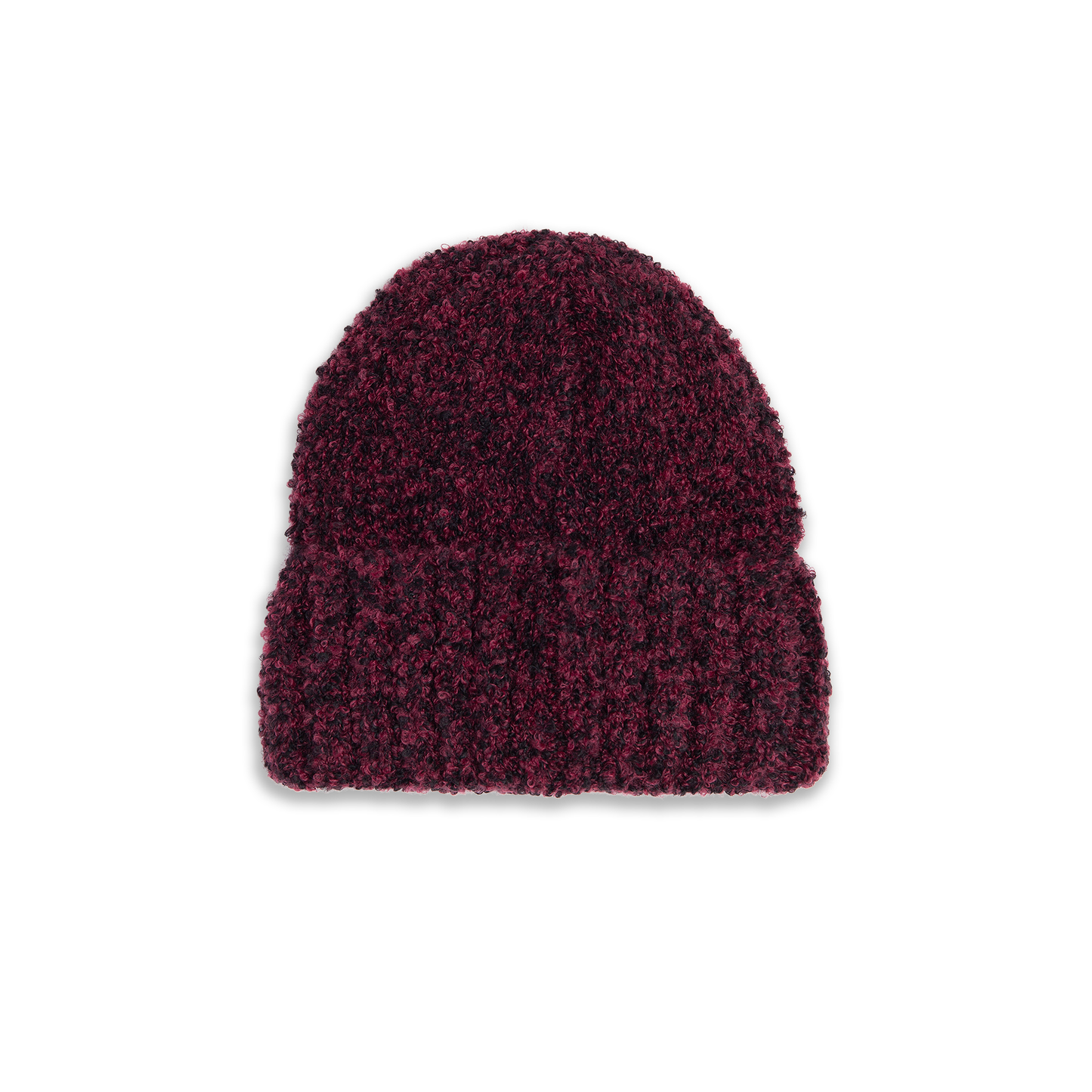 Polar Fluff Beanie - Wine/Red