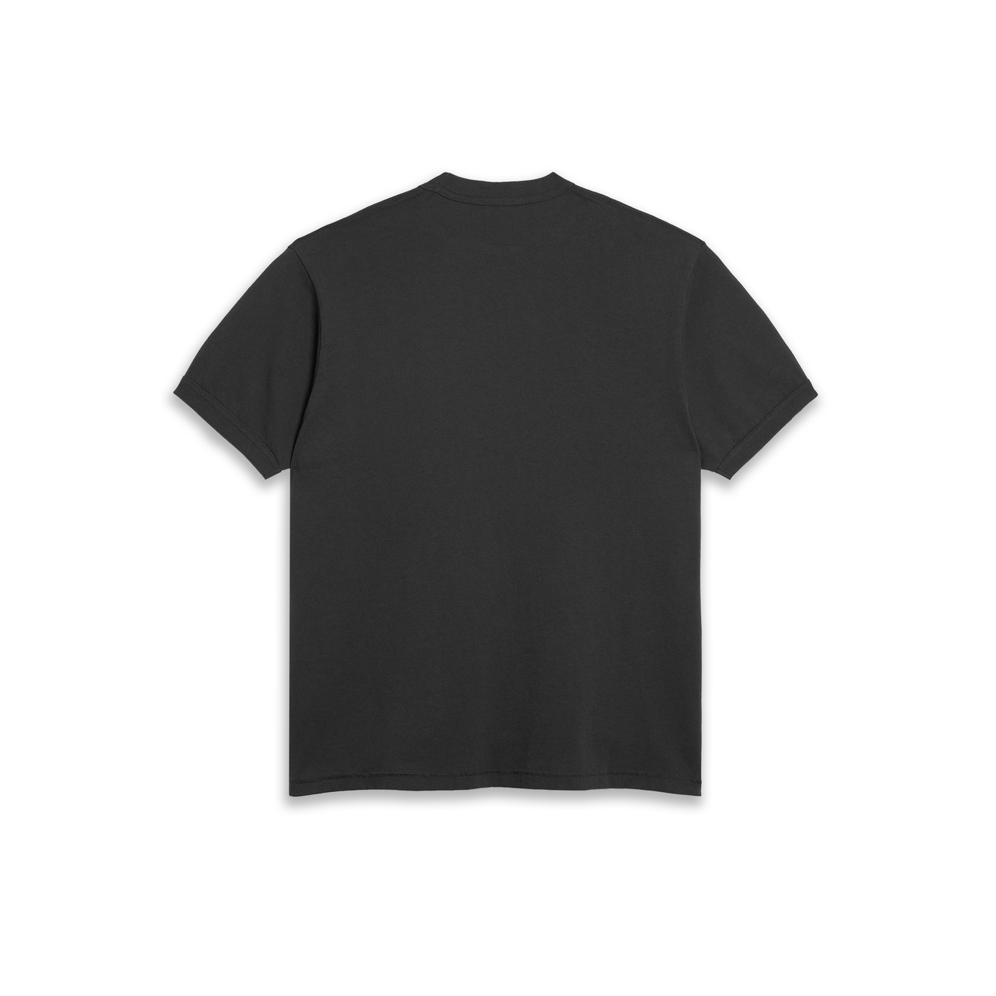 Polar Ringer Tee - Dirty Black