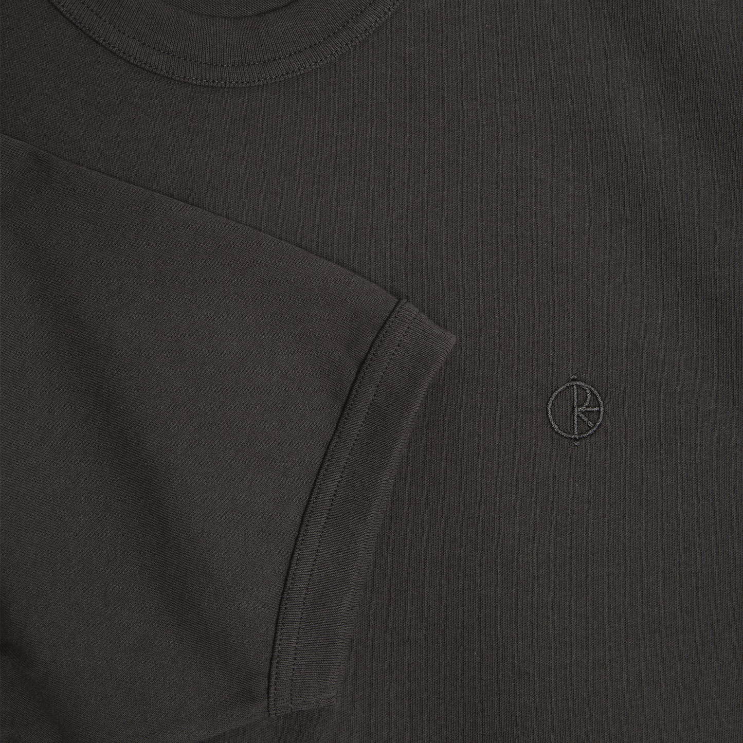 Polar Ringer Tee - Dirty Black