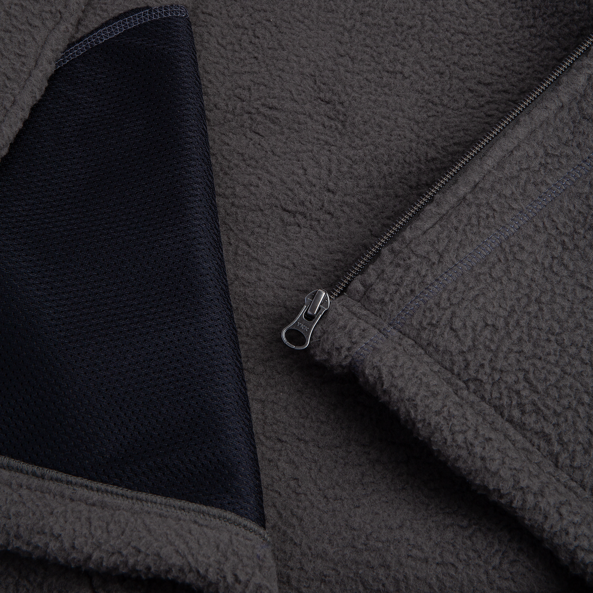Polar Roman Fleece Jacket - Dirty Black