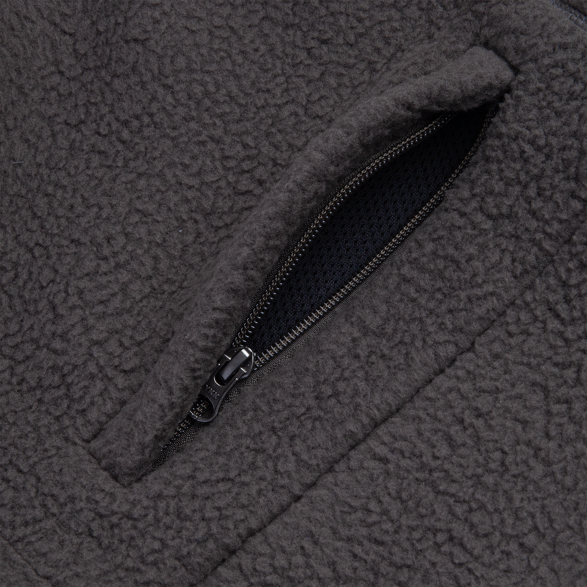 Polar Roman Fleece Jacket - Dirty Black