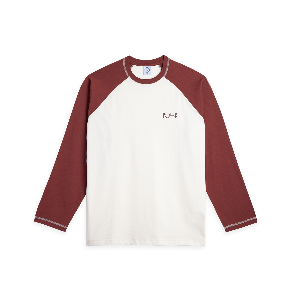 Polar Stevie LS Tee - Ivory/Wine