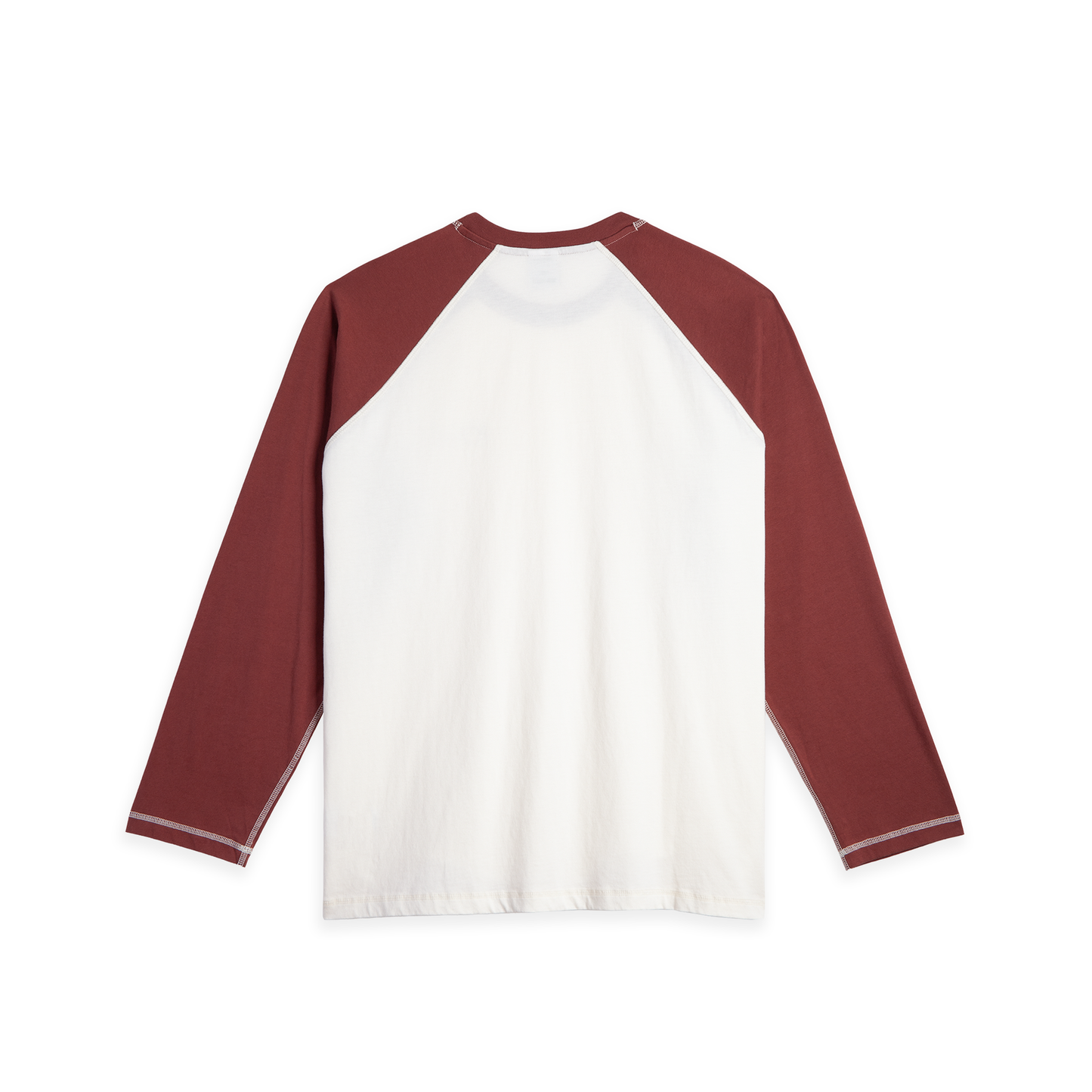Polar Stevie LS Tee - Ivory/Wine