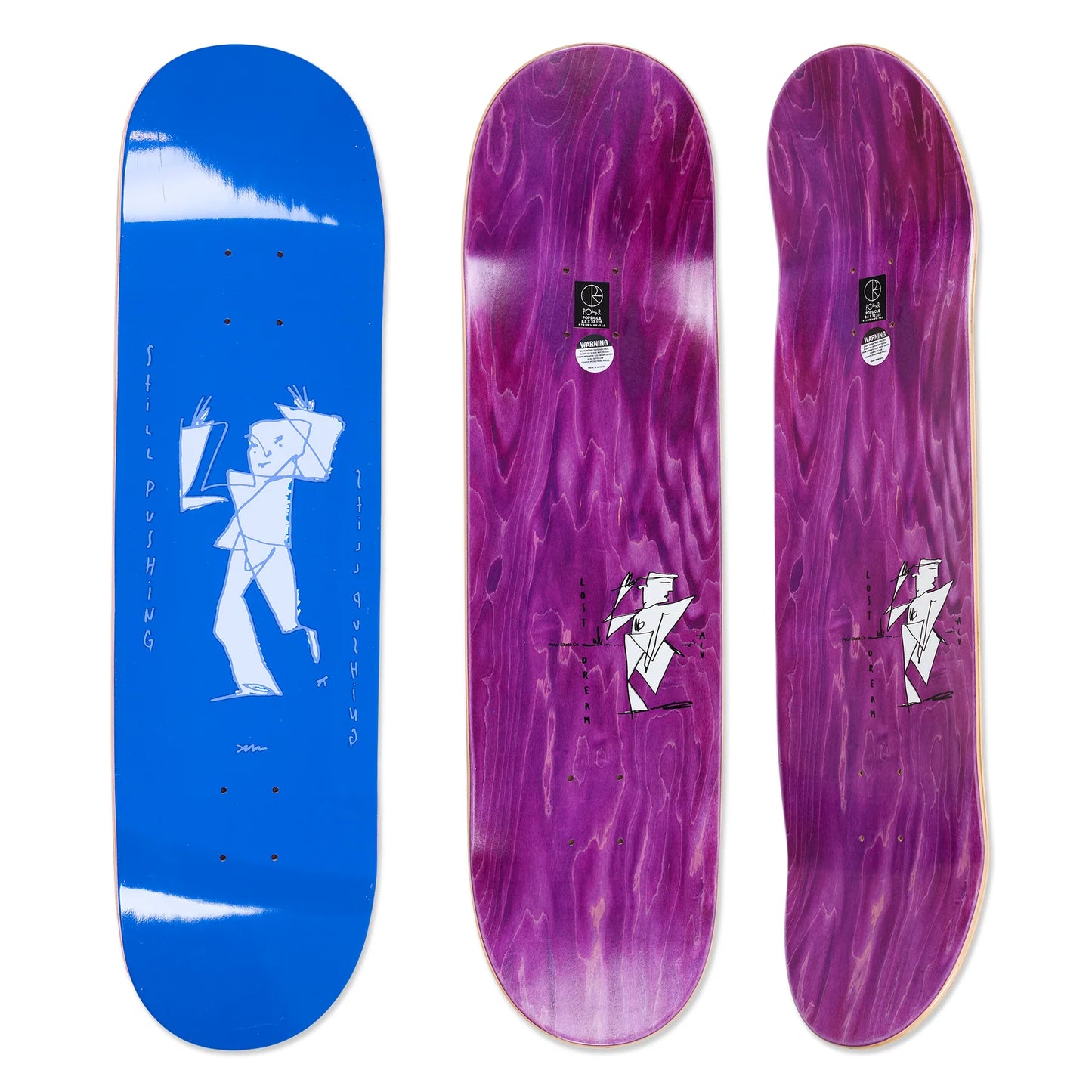 Polar Team / Alv - Still Pushing Deck (Various Sizes)