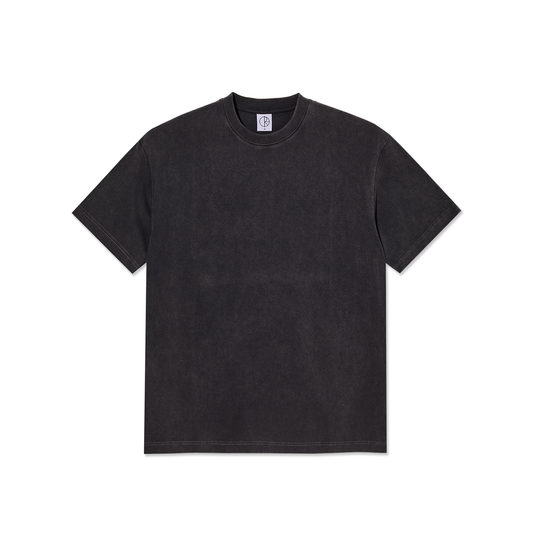 Polar Contrast Tee | Stroke Logo - Silver Black/Black