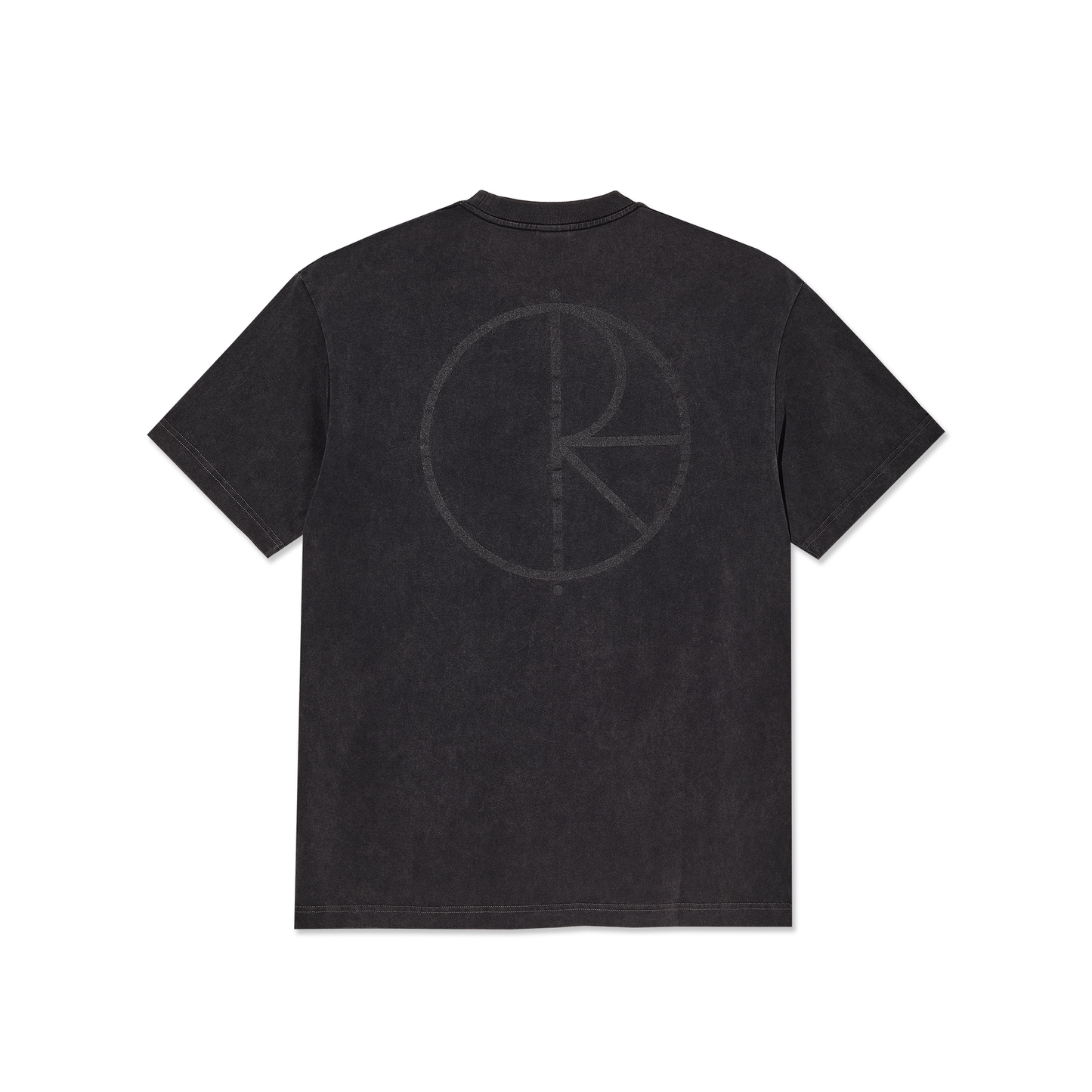 Polar Contrast Tee | Stroke Logo - Silver Black/Black
