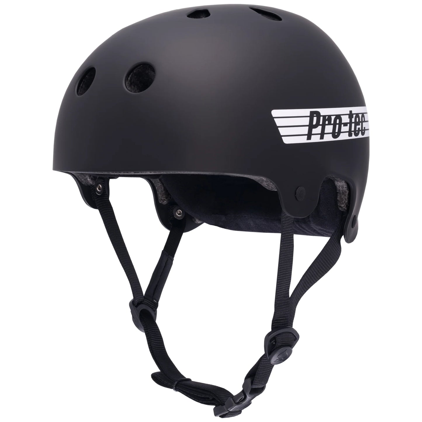 Pro-Tec Old School Low Pro Asia Fit Helmet Matte Black (Various Sizes)