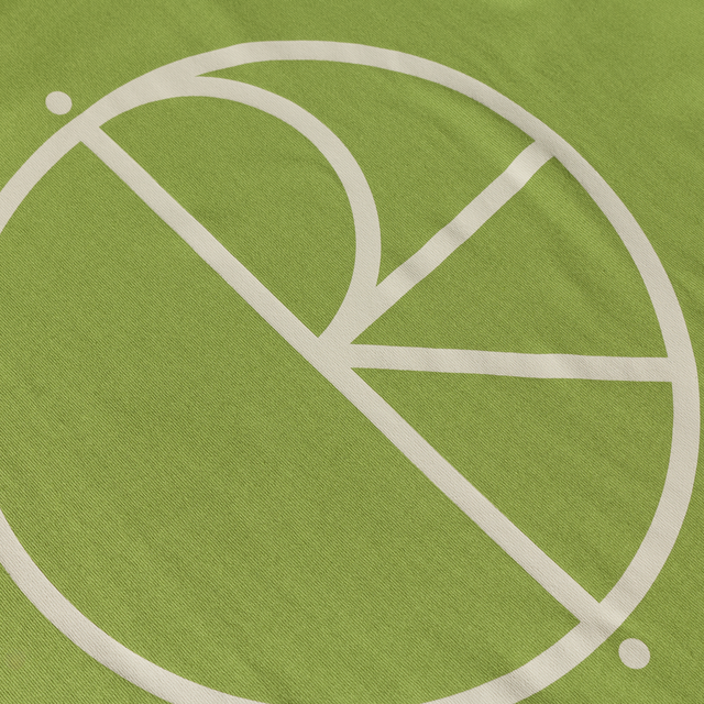 Polar Contrast Stroke Logo T-Shirt Peridot