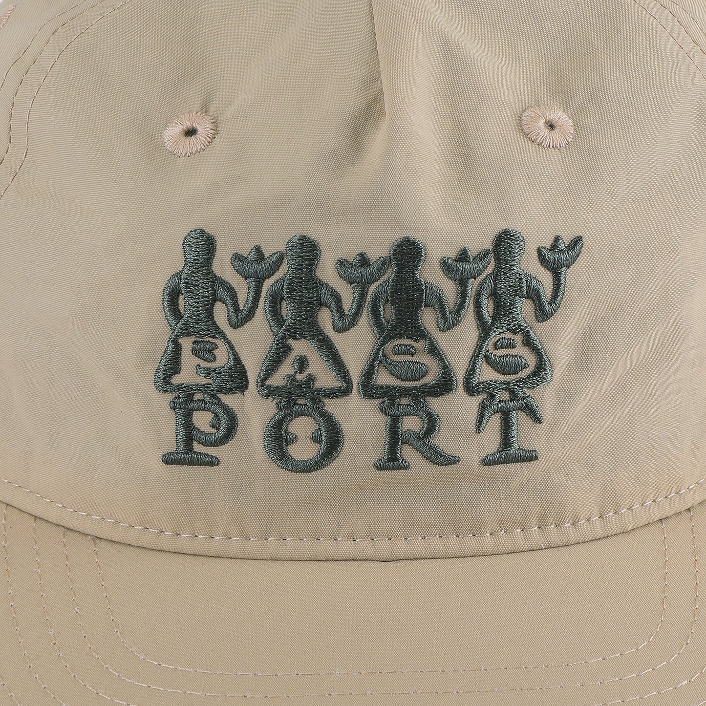 Pass~Port 4 Flowers RPET Workers Cap - Sand