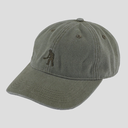 Pass~Port Solid Canvas Leagues Cap - Washed Dark Military