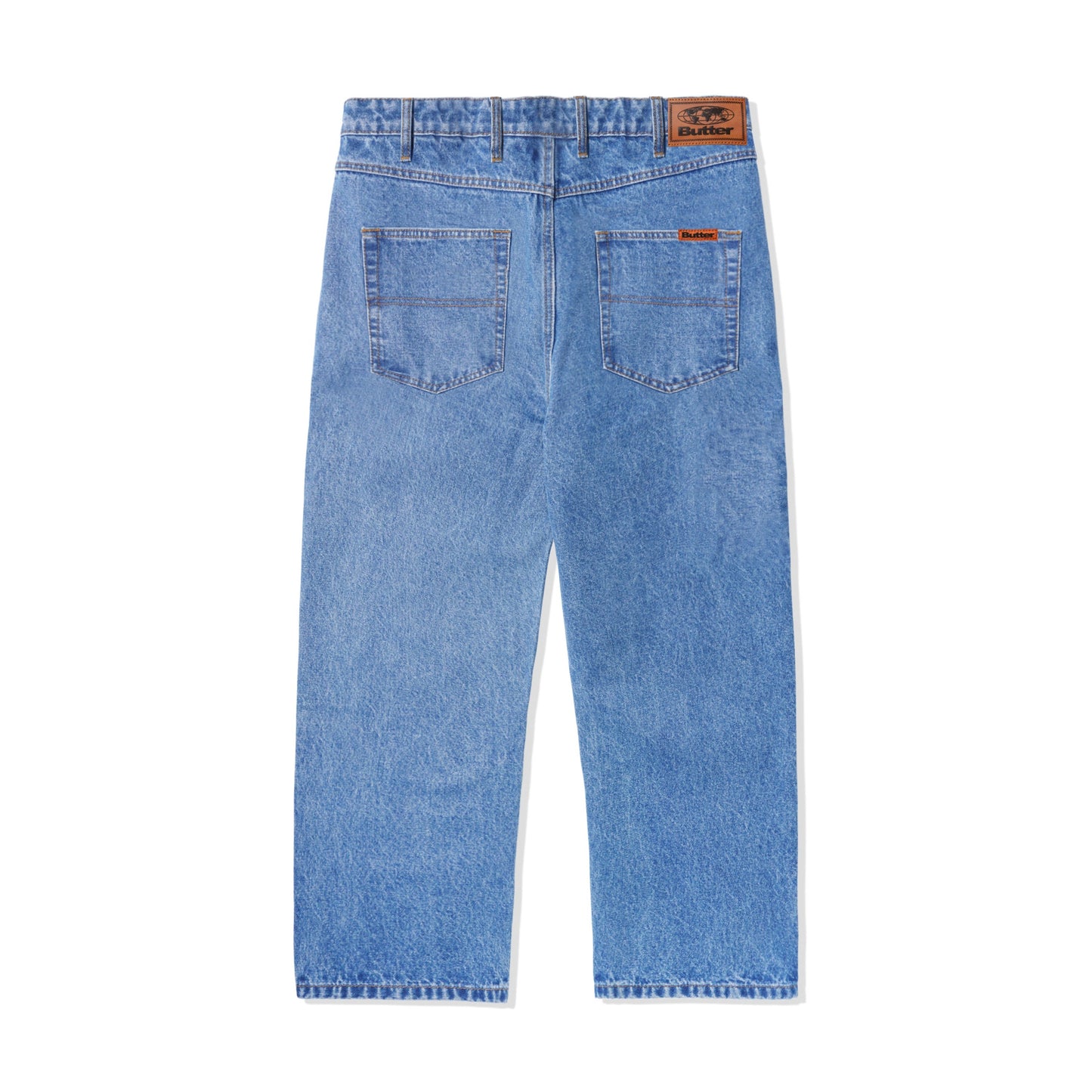 Butter Goods Relaxed Denim Jeans Washed Indigo