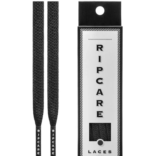 Ripcare Premium Shoelaces Black 130cm