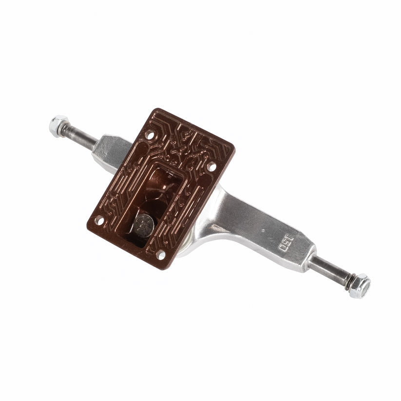 Lurpiv 3 Solid Truck - Polished/Brown