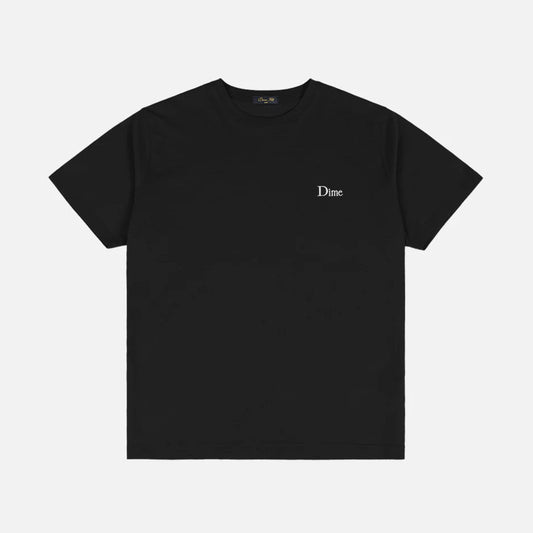 Dime Classic Small Logo T-Shirt Black