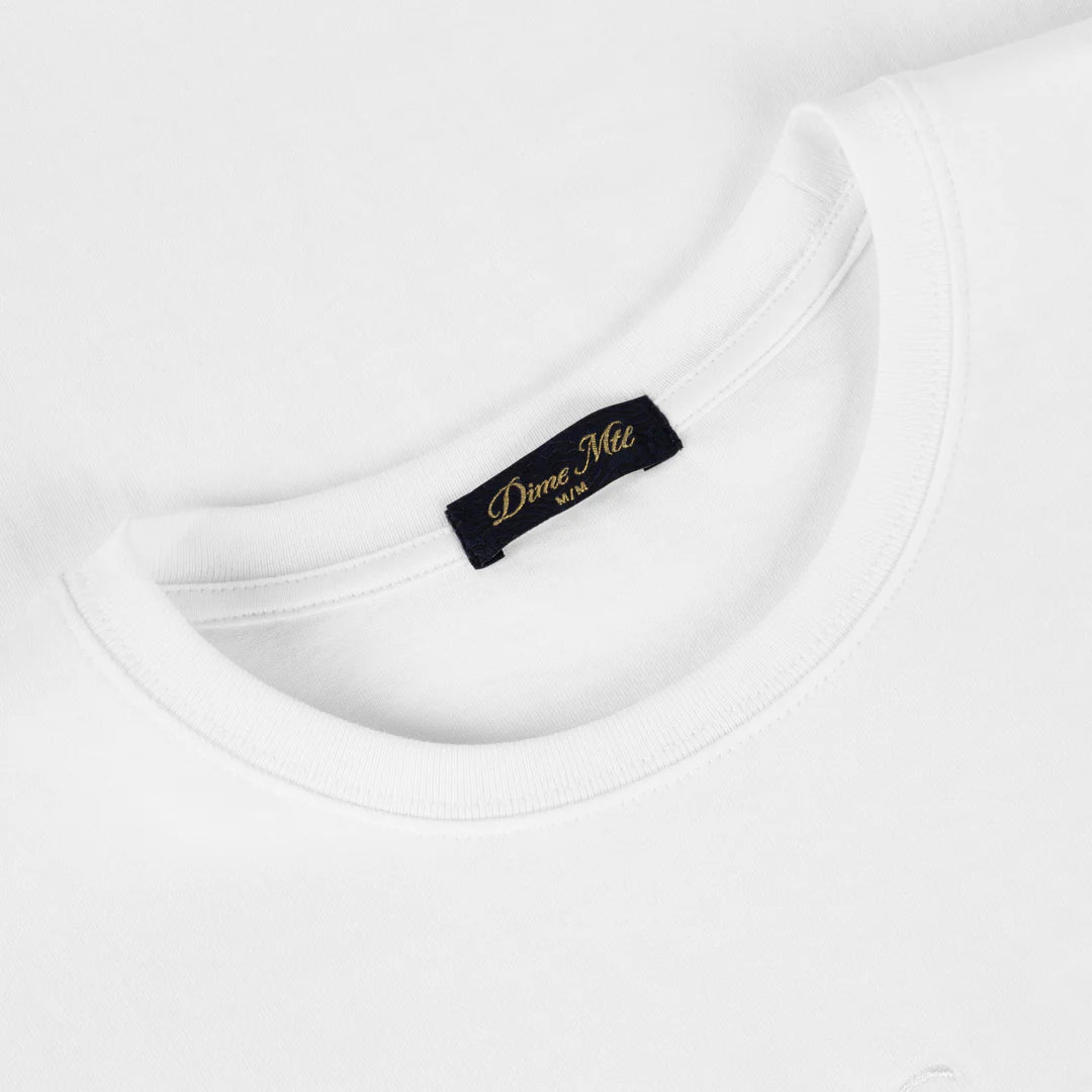 Dime Classic Small Logo T-Shirt White