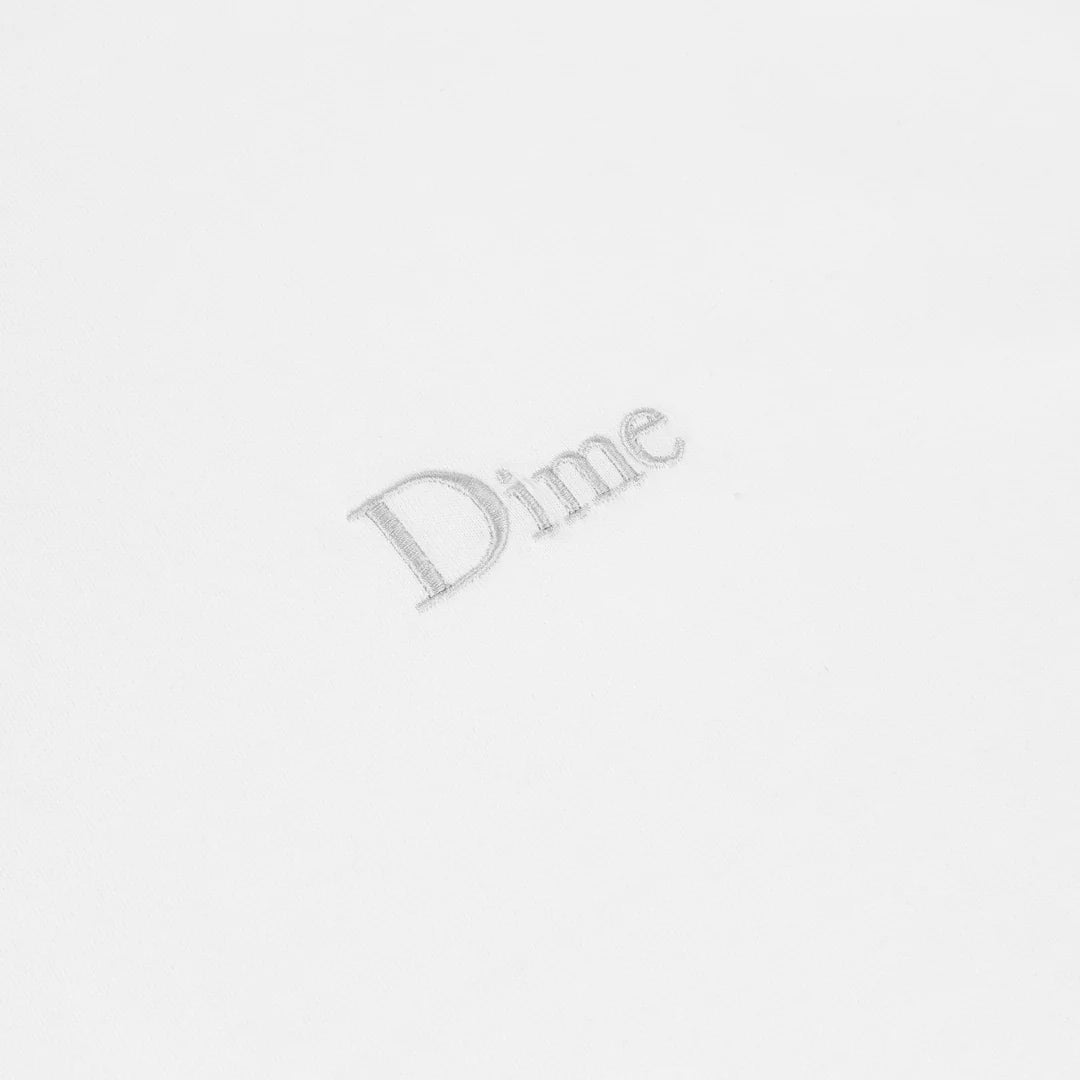Dime Classic Small Logo T-Shirt White