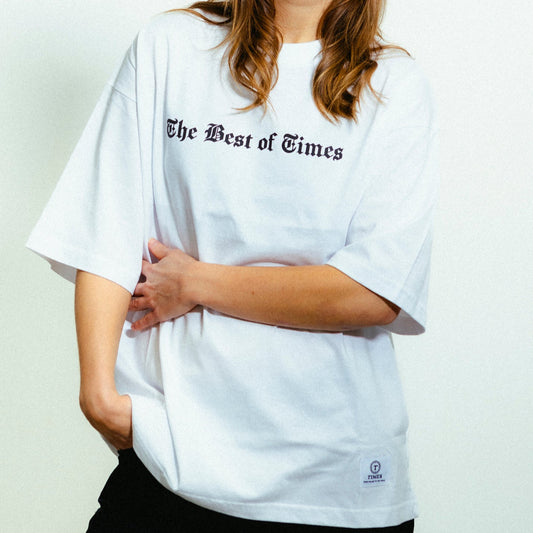 Times The Best of Times Box T-Shirt White