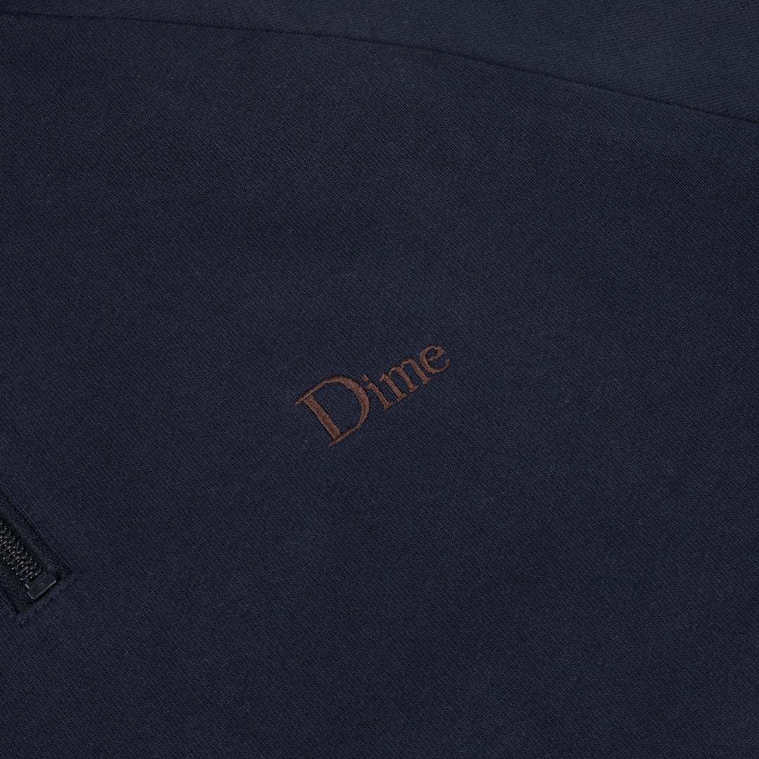 Dime Classic Terry Quarter Zip Navy
