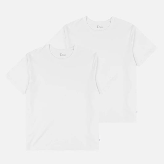 Dime Two Pack Basics T-Shirts White