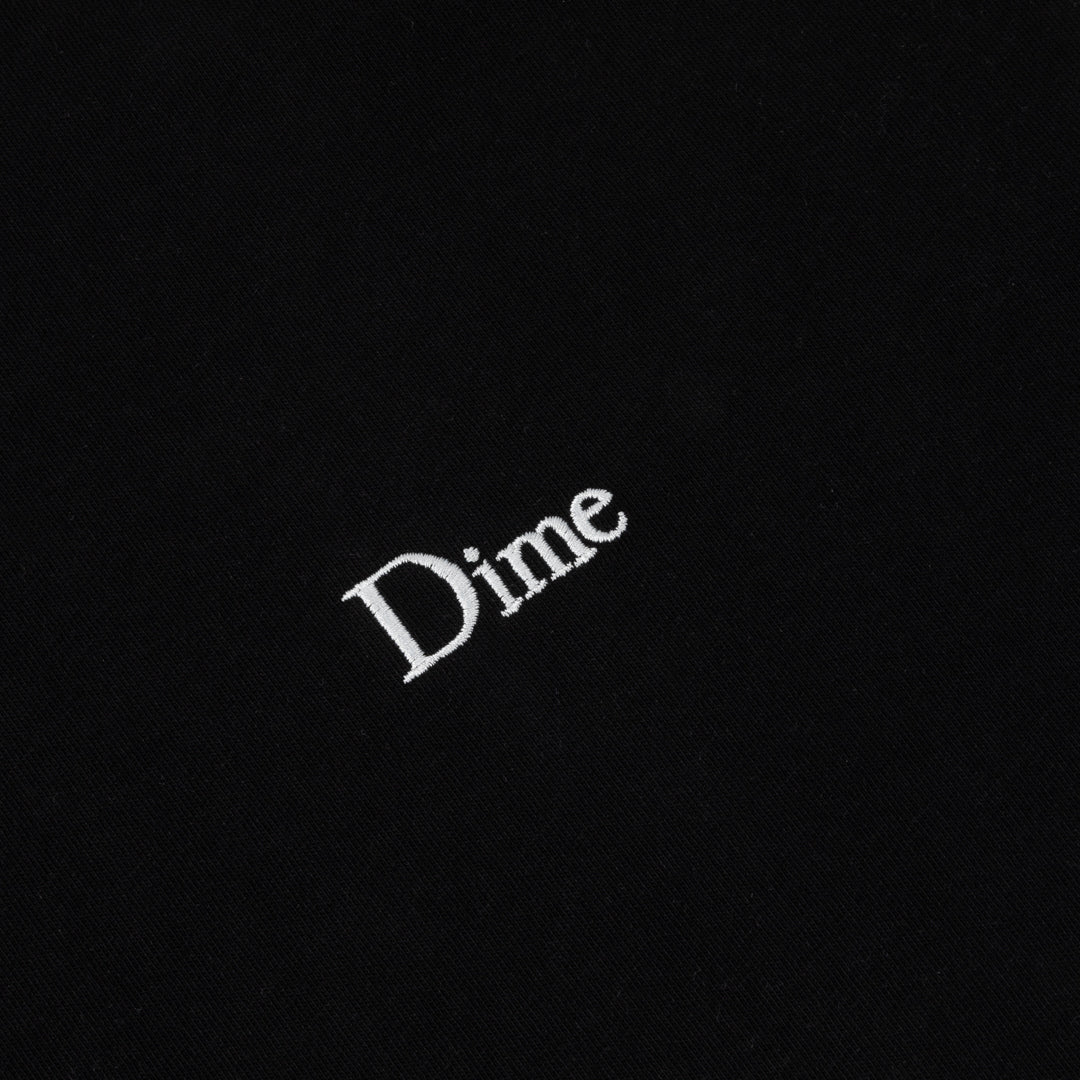 Dime Classic Small Logo T-Shirt Black