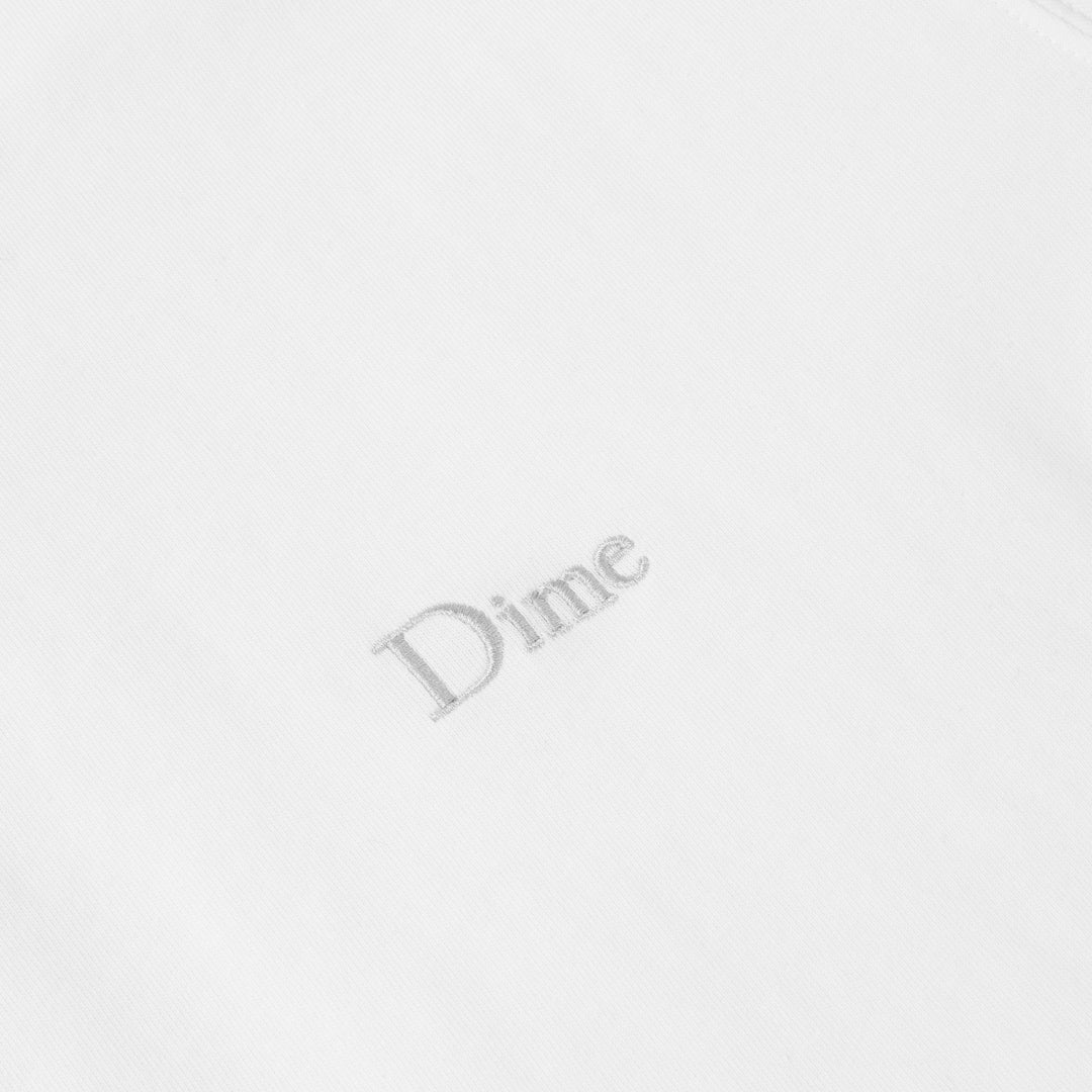 Dime Classic Small Logo T-Shirt White