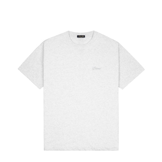 Dime Cursive Small Logo T-Shirt Ash