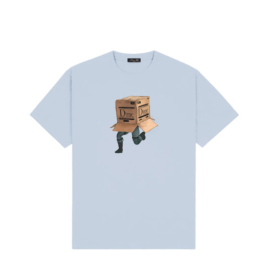 Dime Solid T-Shirt Blue fog