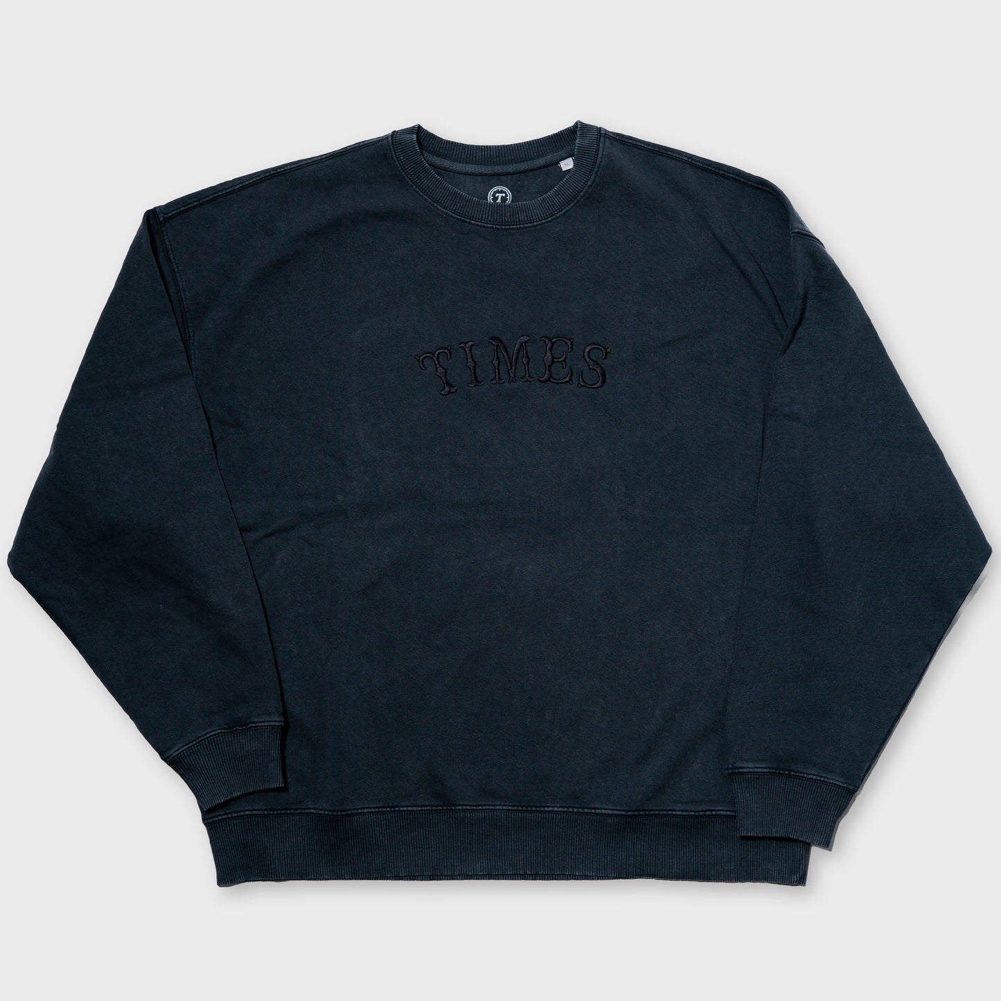 Times Dyed Vato Crewneck Dyed Black