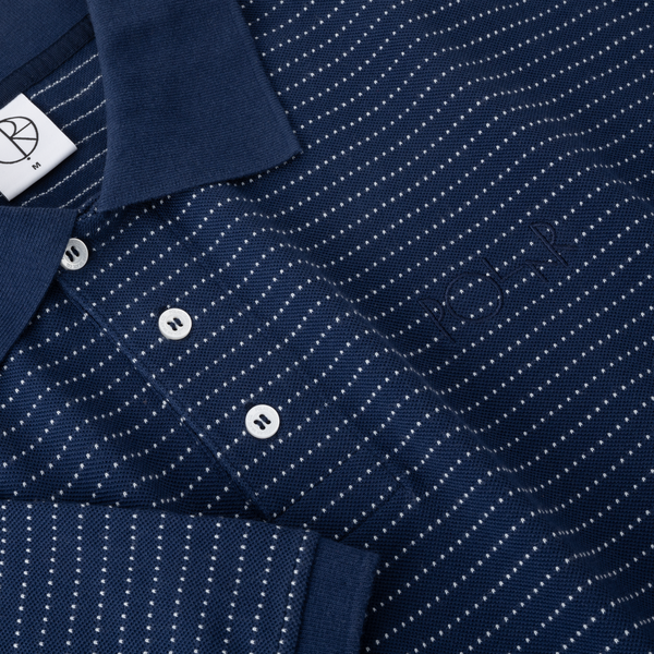 Polar Dots Surf Polo Shirt Dark Blue