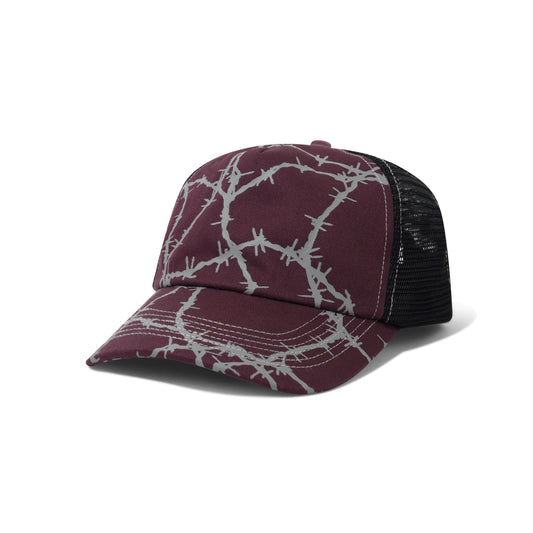 Butter  Wired Trucker Cap, Wine