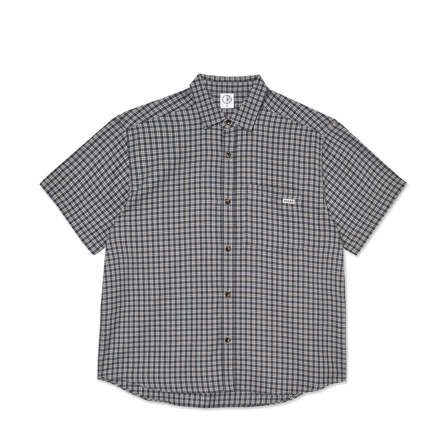 Polar Mitchell Shirt Petrol/Bordeaux