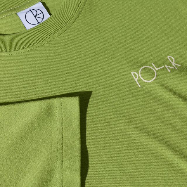 Polar Contrast Stroke Logo T-Shirt Peridot