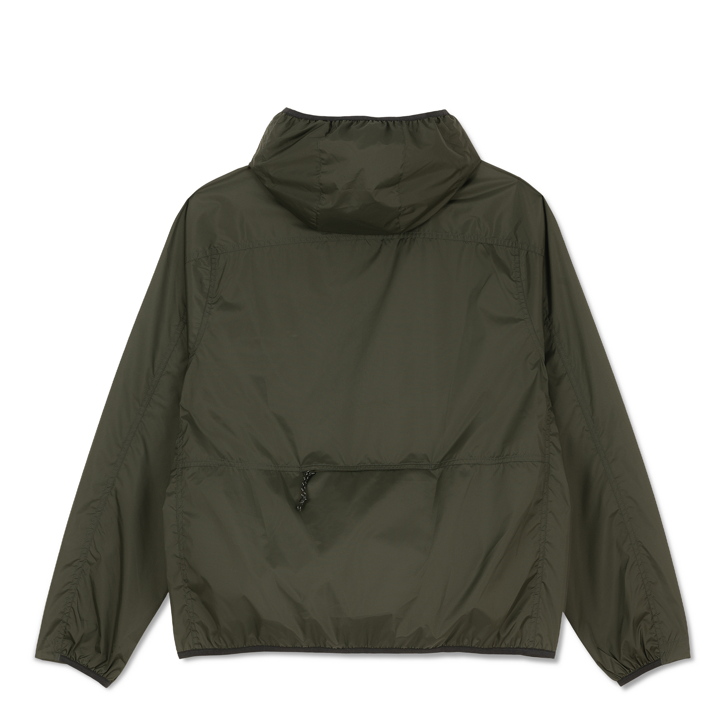 Polar Packable Anorak Jacket Dirty Black