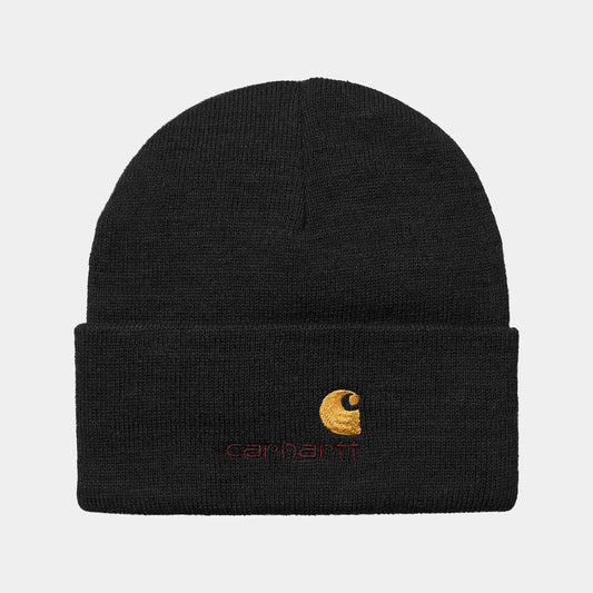 Carhartt WIP American Script Beanie Black