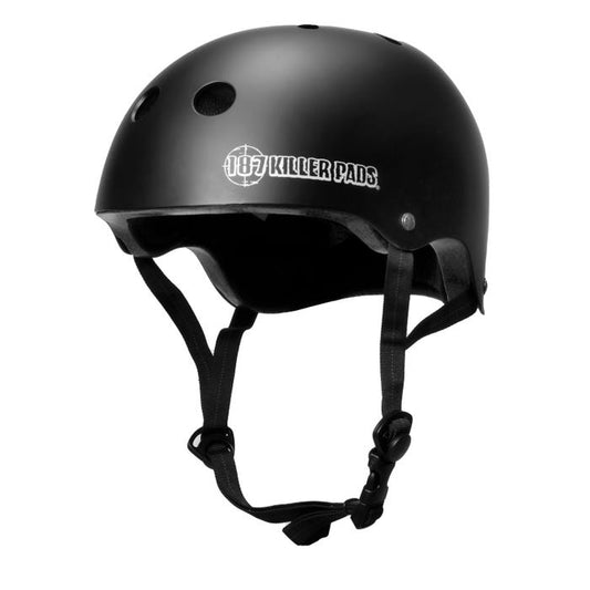 187 Killer Pads Certified Helmet Matte Black S/M