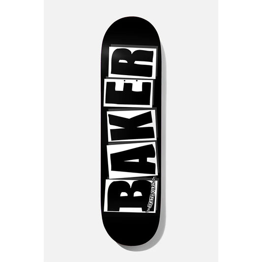 Baker Brand Logo Black/White Deck 8.25"