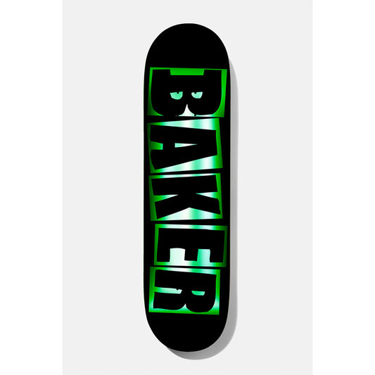 Baker Jacopo Brand Name Deck Black/Green 8.25"