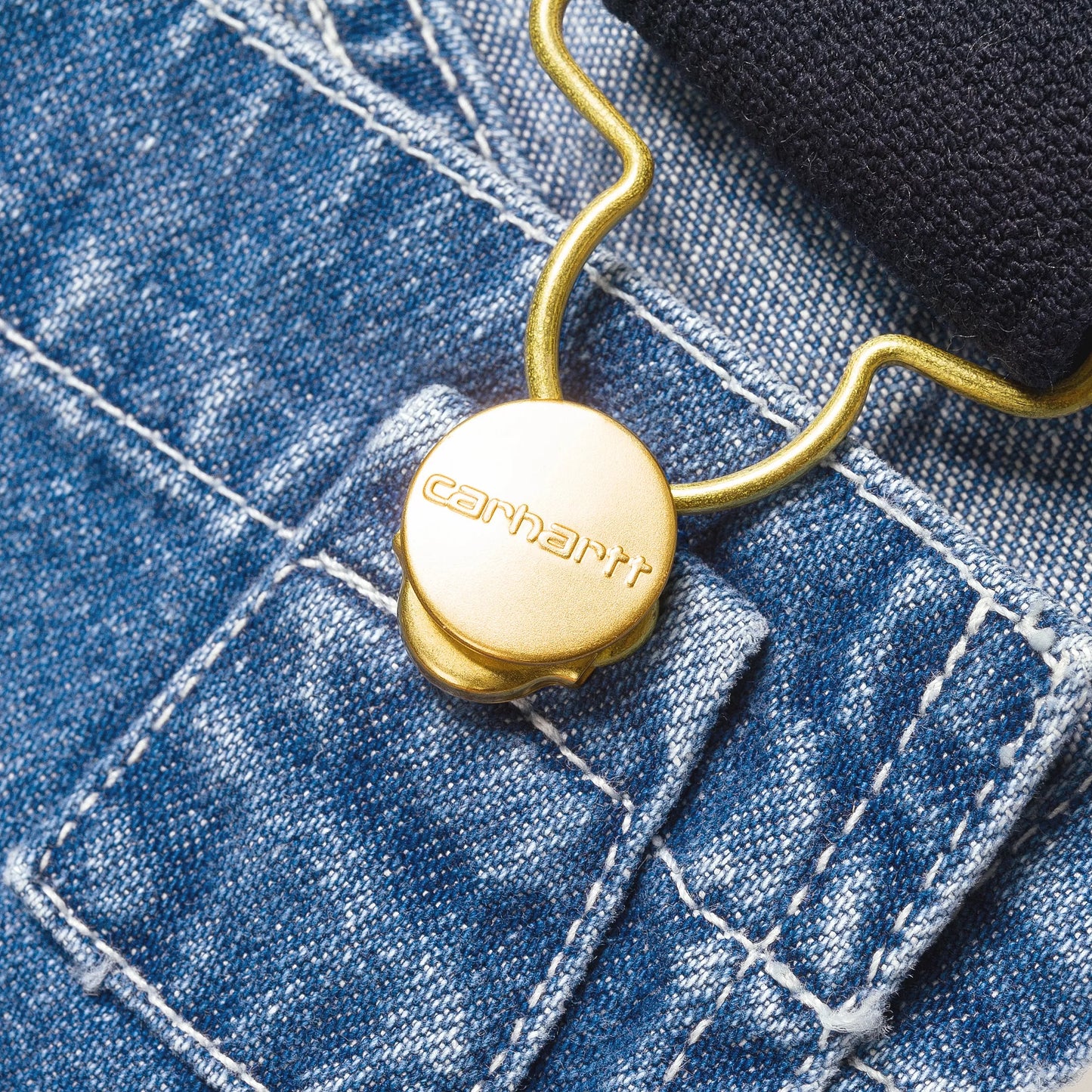 Carhartt WIP Bib Overall Blue stone washed