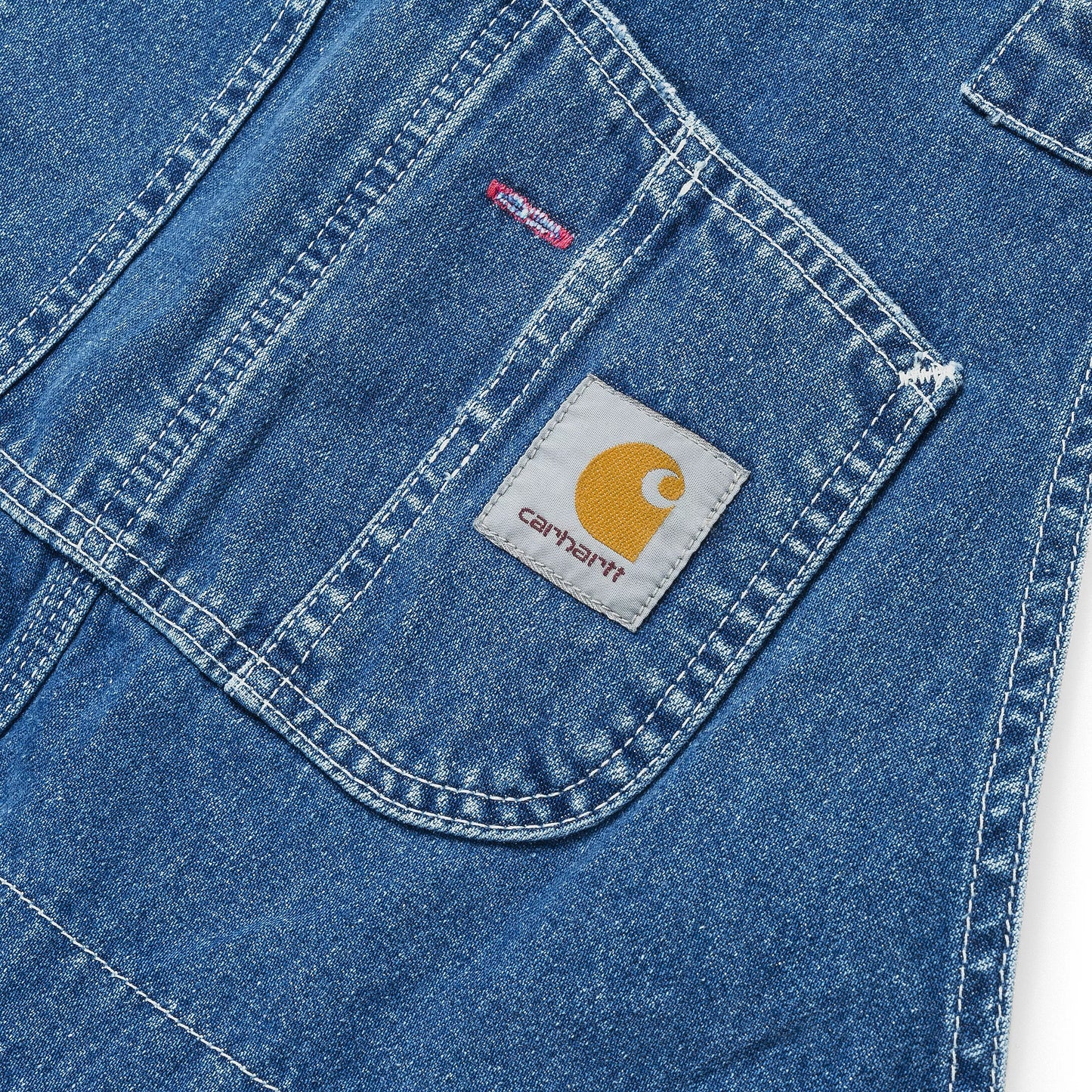 Carhartt WIP Bib Overall Blue stone washed