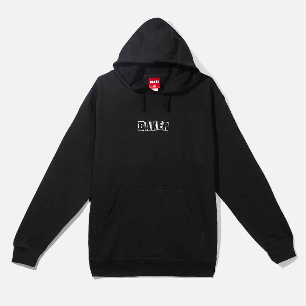 Baker Brand Logo Hoodie Black